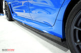 Seibon 15+ Subaru WRX/STI MB Style Carbon Fiber Side Skirts (Pair) - SS15SBIMP-MB