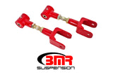 BMR 79-04 Fox Mustang Upper Control Arms On-Car Adj. (Polyurethane) - Red - UTCA040R