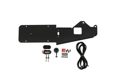 DV8 Offroad 21-23 Ford Bronco Rear License Plate Relocation Bracket - LPBR-03