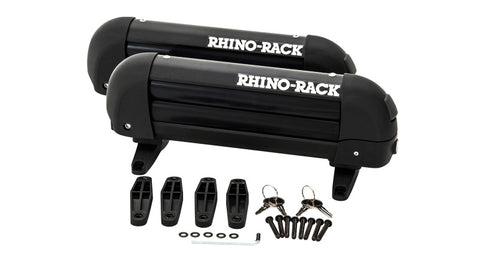 Rhino-Rack Universal Ski Carrier - Fits 2 Pairs of Skis - Black - 572