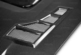 Seibon 04-05 Subaru WRX/STi CW Carbon Fiber Hood - HD0405SBIMP-CW