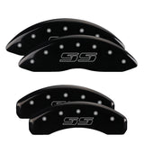 MGP Front set 2 Caliper Covers Engraved Front Cruze Yellow finish black ch - 14208FCRZYL