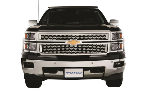 Putco 14-15 Chevy Silv LD - (Fits Grille w/ Z71 Emblem) Bowtie Grille - 84198GM