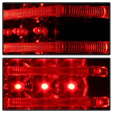 Xtune Hummer H3 06-09 ( Non H3T ) LED Tail Lights Smoke ALT-ON-HH306-LED-SM - 5013064