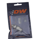 DeatschWerks 6AN Male Flare to 5/16in Hardline Compression Adapter (Incl. 1 Olive Insert) - 6-02-0108