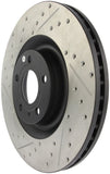 StopTech Slotted & Drilled Sport Brake Rotor - 127.33087R