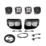 Baja Designs Ford Super Duty (20-On) Fog Lights Dual FPK SAE/Pro DC Baja Designs w/Upfitter - 447736UP