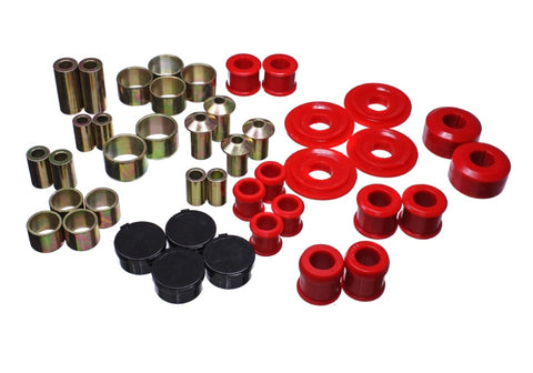 Energy Suspension 2015 Ford Mustang Rear Control Arm Bushing Set - Red - 4.3166R