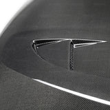 Seibon 2019 Hyundai Veloster TS-Style Carbon Fiber Hood - HD19HYVEL-TS