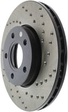 StopTech Drilled Sport Brake Rotor - 128.61100L