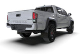 Rally Armor 16-22 Toyota Tacoma Black Mud Flap w/ Grey Logo - MF94-BLK-GRY