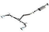 Borla 22-23 Subaru BRZ/Toyota GR86 2.4L RWD AT/MT S-Type Catback Exhaust - Polished Tips - 140909