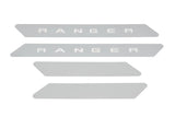 Putco 19-20 Ford Ranger SuperCrew - w/ RANGER Etching 4pcs SS Door Sills - 95143FD