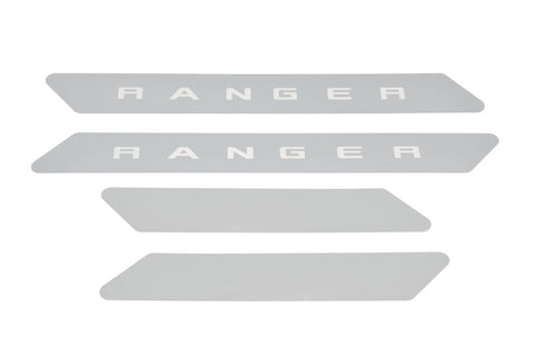 Putco 19-20 Ford Ranger SuperCrew - w/ RANGER Etching 4pcs SS Door Sills - 95143FD