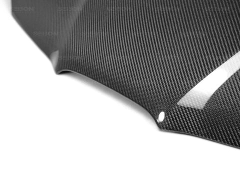 Seibon 06-07 Subaru WRX/STi OEM Carbon Fiber Hood - HD0607SBIMP-OE