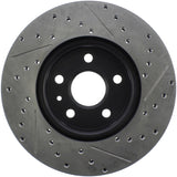 StopTech Slotted & Drilled Sport Brake Rotor - 127.62120R