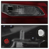 xTune 16-18 Nissan Altima 4DR OEM Tail Light - Red Smoke (ALT-JH-NA16-4D-RSM) - 9943041