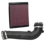 Airaid 17-18 GMC Sierra 1500/Yukon Denali 6.2L V8 F/I Airaid Jr Intake Kit - Oiled / Red Media - 200-751