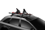 Thule SnowPack M Ski/Snowboard Rack (Up to 4 Pair Skis/2 Snowboards) - Black/Silver - 732401