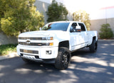 Go Rhino 15-19 Chev Silverado 2500HD/3500HD CC (Diesel) 4dr E-BOARD E1 Running Board Kit - Tex. Blk - 20405187PC