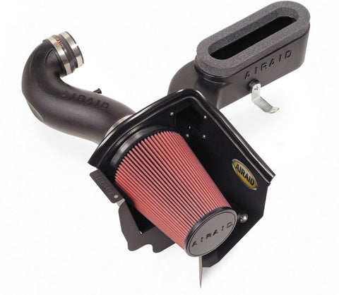 Airaid 06-10 Dodge Charger / 08 Magnum SRT8 6.1L Hemi CAD Intake System w/ Tube (Dry / Red Media) - 351-193