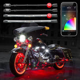 XK Glow Strip Million Color XKCHROME ATV/Motorcycle LED Accent Light Kit (14xPod + 12x10In) - KS-MOTO-PRO