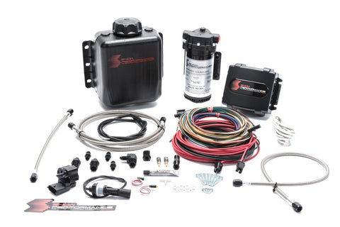 Snow Performance Stg 4 Boost Cooler Platinum Water Injection Kit (w/SS Braid Line and 4AN Fitting) - SNO-9000-BRD