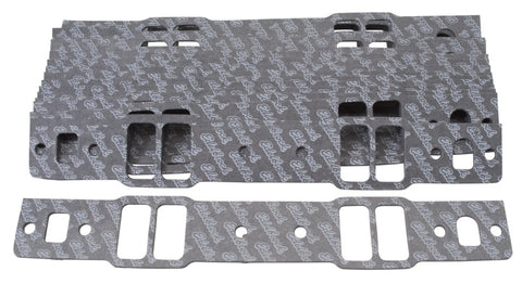 Edelbrock Gasket Kit Intake Manifold SBC 2814 for GM Cast Iron Bowtie Vortec Package of 10 - 72078