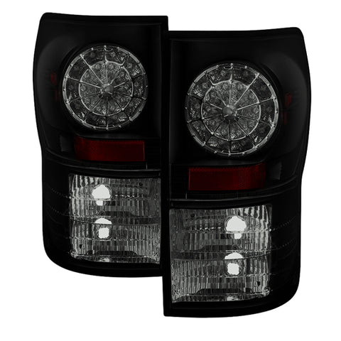 Spyder Toyota Tundra 07-13 LED Tail lights Black Smoke ALT-YD-TTU07-LED-BSM - 5078254