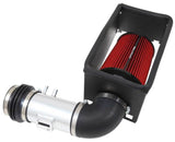 Spectre 11-14 Ford Edge V6-3.5/3.7L F/I Air Intake Kit - Polished w/Red Filter - 9019