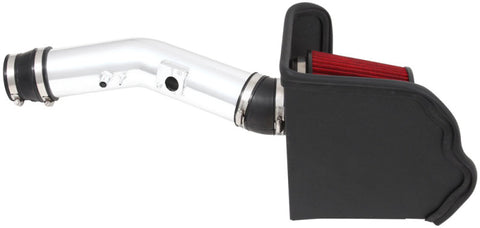 Spectre 10-18 Toyota FJ 10-15 4Runner V6-4.0L F/I Air Intake Kit - Polished w/Red Filter - 9002