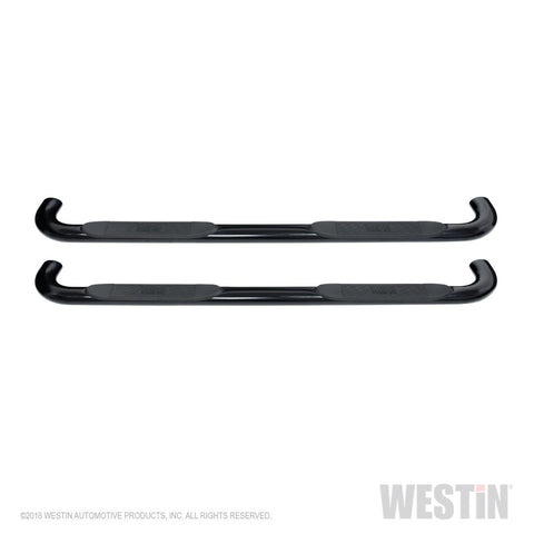 Westin 2019 Chevrolet Silverado/Sierra 1500 Crew Cab Platinum 4 Oval Nerf Step Bars - Black - 21-4135