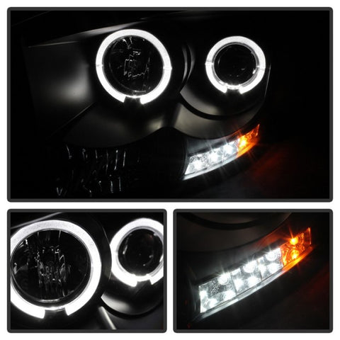 Spyder Dodge Ram 1500 06-08/Ram 2500 06-09 Projector Headlights LED Halo LED Blk PRO-YD-DR06-HL-BK - 5010001