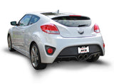 Borla 13-15 Hyundai Veloster Turbo 1.6L AT/MT FWD 2dr Dual Center Rear Exit Cat-Back Exhaust - 140506