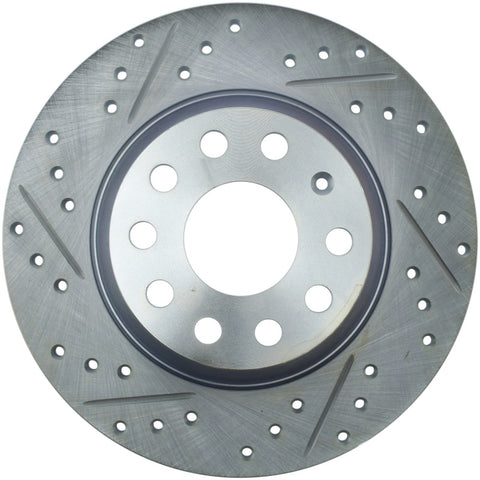 StopTech Select Sport 06-10 Volkswagen Jetta Slotted & Drilled Right Rear Rotor - 227.33099R