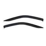 Westin 2005-2017 Nissan Frontier 2dr King Cab Wade Slim Wind Deflector 2pc - Smoke - 72-69466