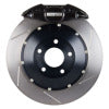 StopTech 90-96 300zx Rear BBK w/ Black ST-22 Calipers Slotted 328x28 Rotors Pads and SS Lines - 83.647.0023.51