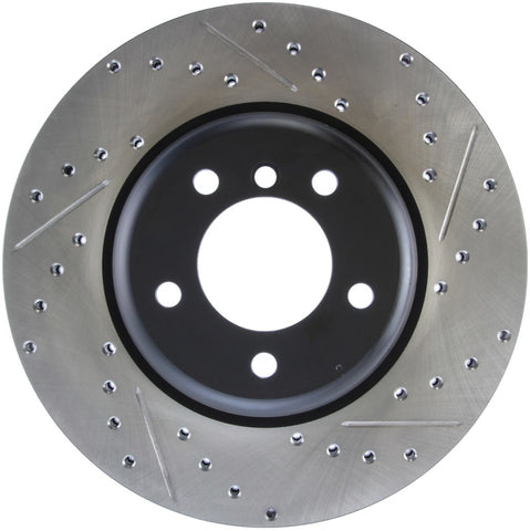 StopTech Slotted & Drilled Sport Brake Rotor - 127.34104L