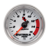 Autometer C2 2in 0-1600 PSI Full Sweep Electronic Nitrous Gauge - 7174