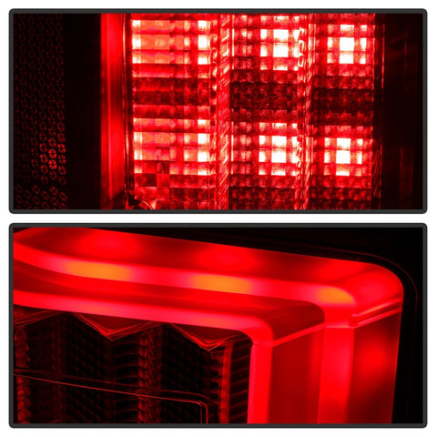 Spyder Ford F150 15-17 Light Bar LED Tail Lights (Not Compatible w/ Rear Blind Spot) - Black - 5085948