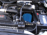 Airaid 03-07 Ford Power Stroke 6.0L Diesel MXP Intake System w/ Tube (Dry / Blue Media) - 403-131-1