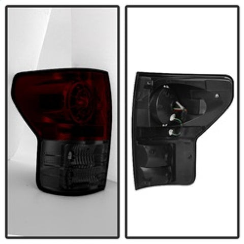 Spyder Toyota Tundra 07-13 LED Tail lights Red Smoke ALT-YD-TTU07-LED-RS - 5029614