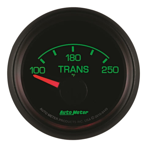 Autometer Factory Match Ford 52.4mm Short Sweep Electronic 100-250 Deg F Transmission Temp Gauge - 8449