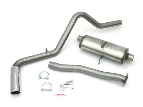 JBA 98-11 Ford Ranger Super Cab 2.5L/3.0L/4.0L 409SS Pass Side Single Exit Cat-Back Exhaust - 40-2542