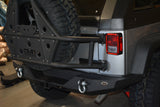 DV8 Offroad 07-18 Jeep Wrangler JK Rear Bumper Full Length - RBSTTB-09