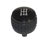 DV8 Offroad 1987-1995 Jeep YJ 5-Speed Shift Knob Black - D-JP-180032-BK