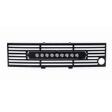 Putco 11-14 Ford F-150 EcoBoost SS Blk Bar Bumper Grille Insert w/ 10in Luminix Light Bar - 87182FPL