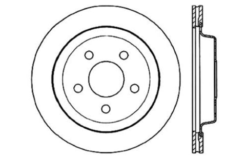 StopTech Drilled Sport Brake Rotor - 128.62049L