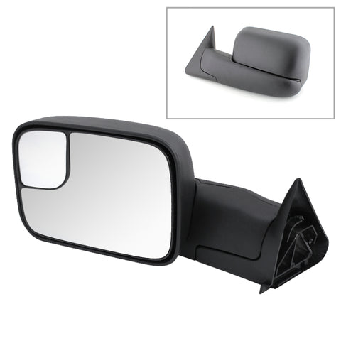 Xtune Dodge Ram 94-01 Manual Extendable Manual Adjust Mirror Left MIR-DRAM94-MA-L - 9925054