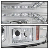 Spyder Chevy Silverado 1500 07-13 V2 Projector Headlights - LED DRL - Chrome PRO-YD-CS07V2-DRL-C - 5083586